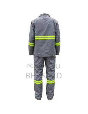 Two Piece Grey Khaki Overall