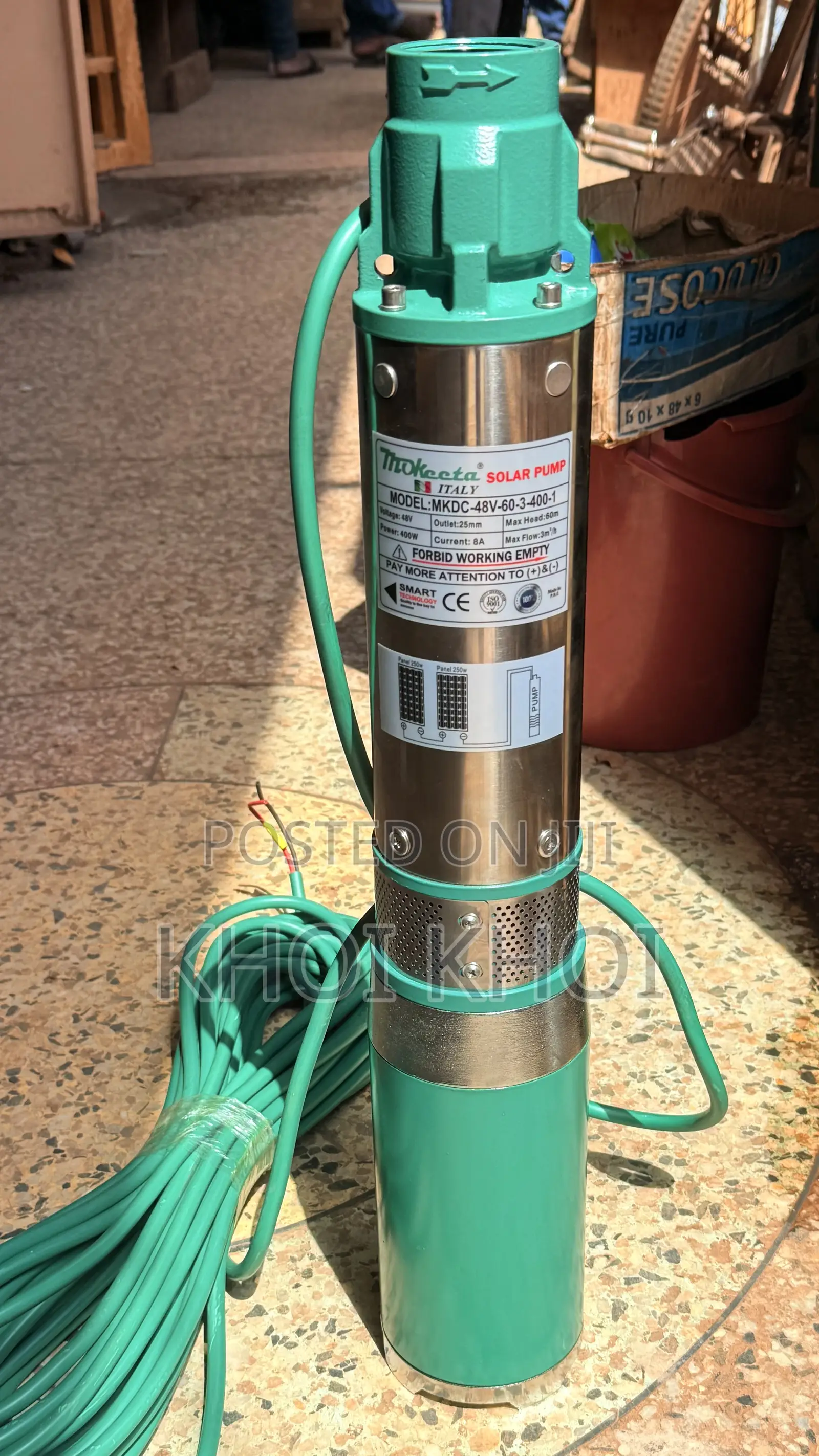 Solar Submersible Pump 60metres