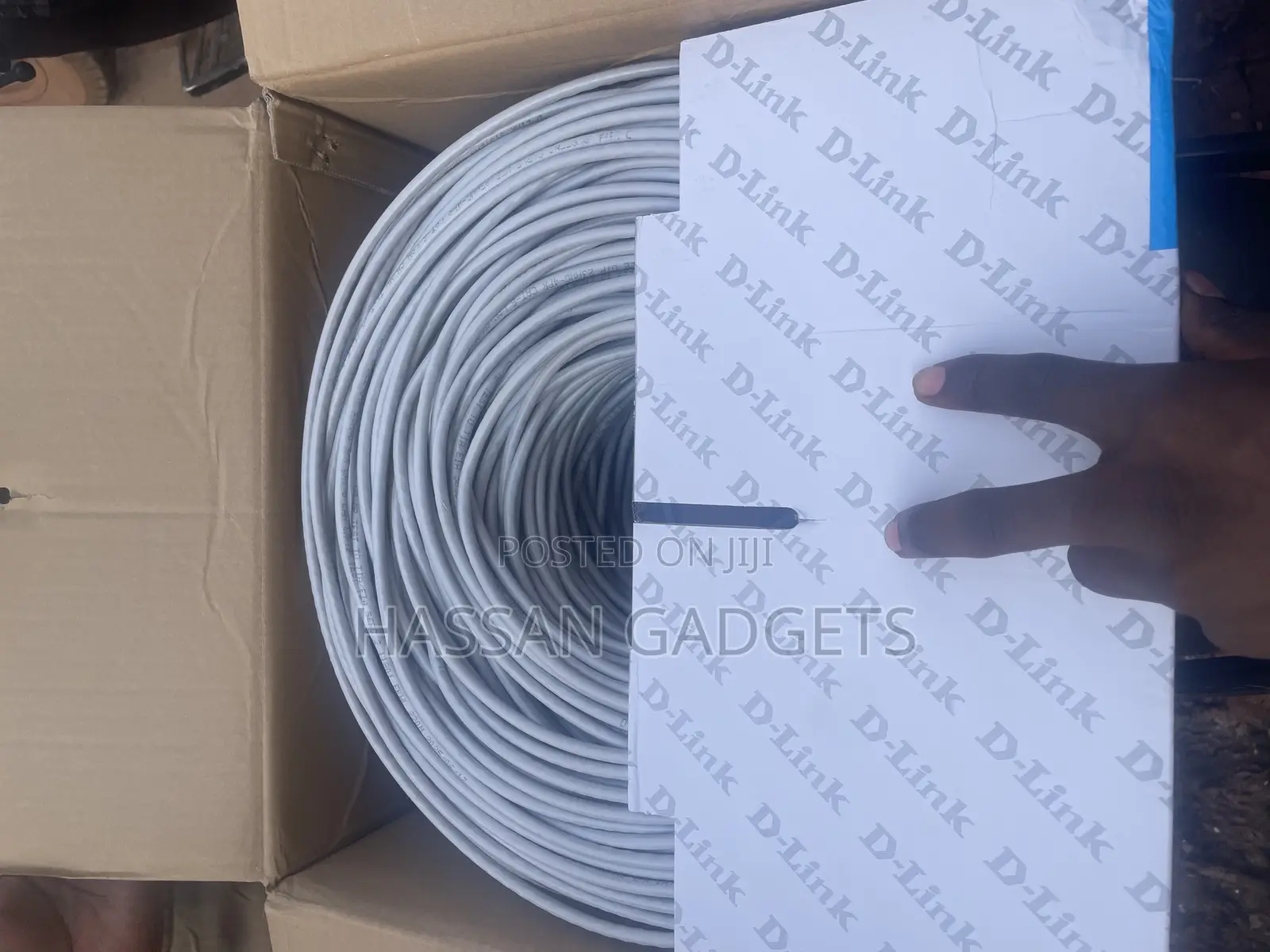 D-Link Cat-6 Utp Cable Roll 305 Meter - Networking Cable,
