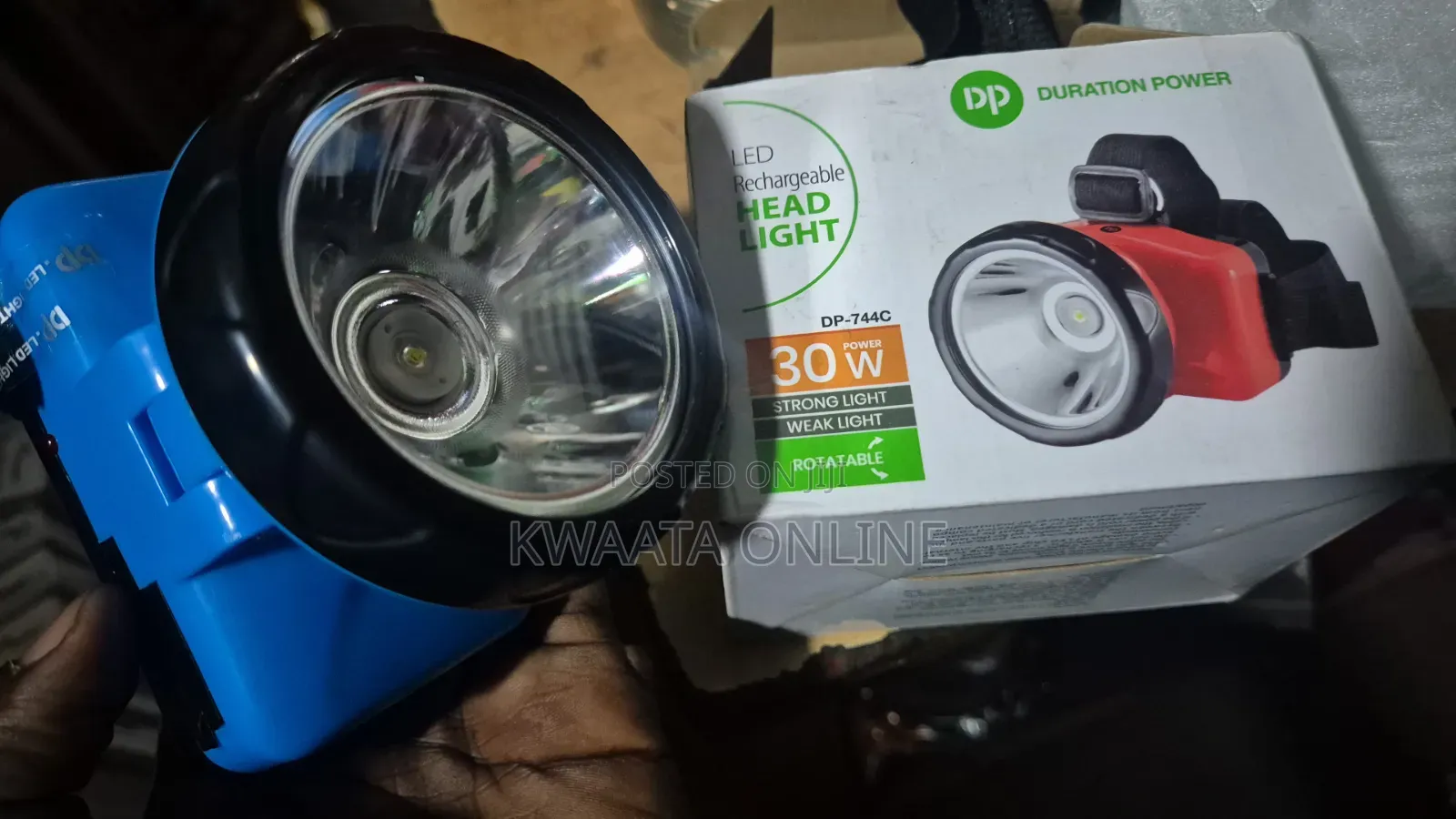 Dp 744c (Rechargeable Led Head Light)