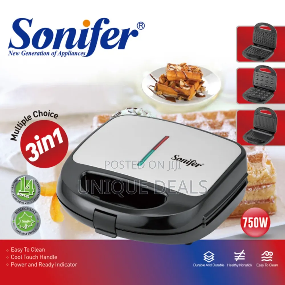 Sonifer 3in1 Sandwich Maker