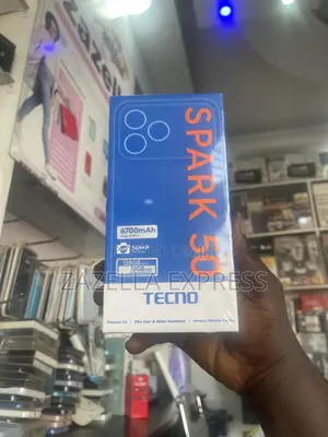 New Tecno Spark 50 128 GB Black