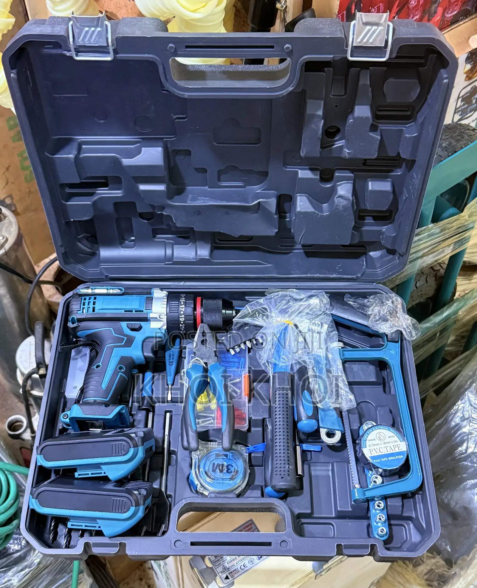 Rechargeable Multiple Drill Set