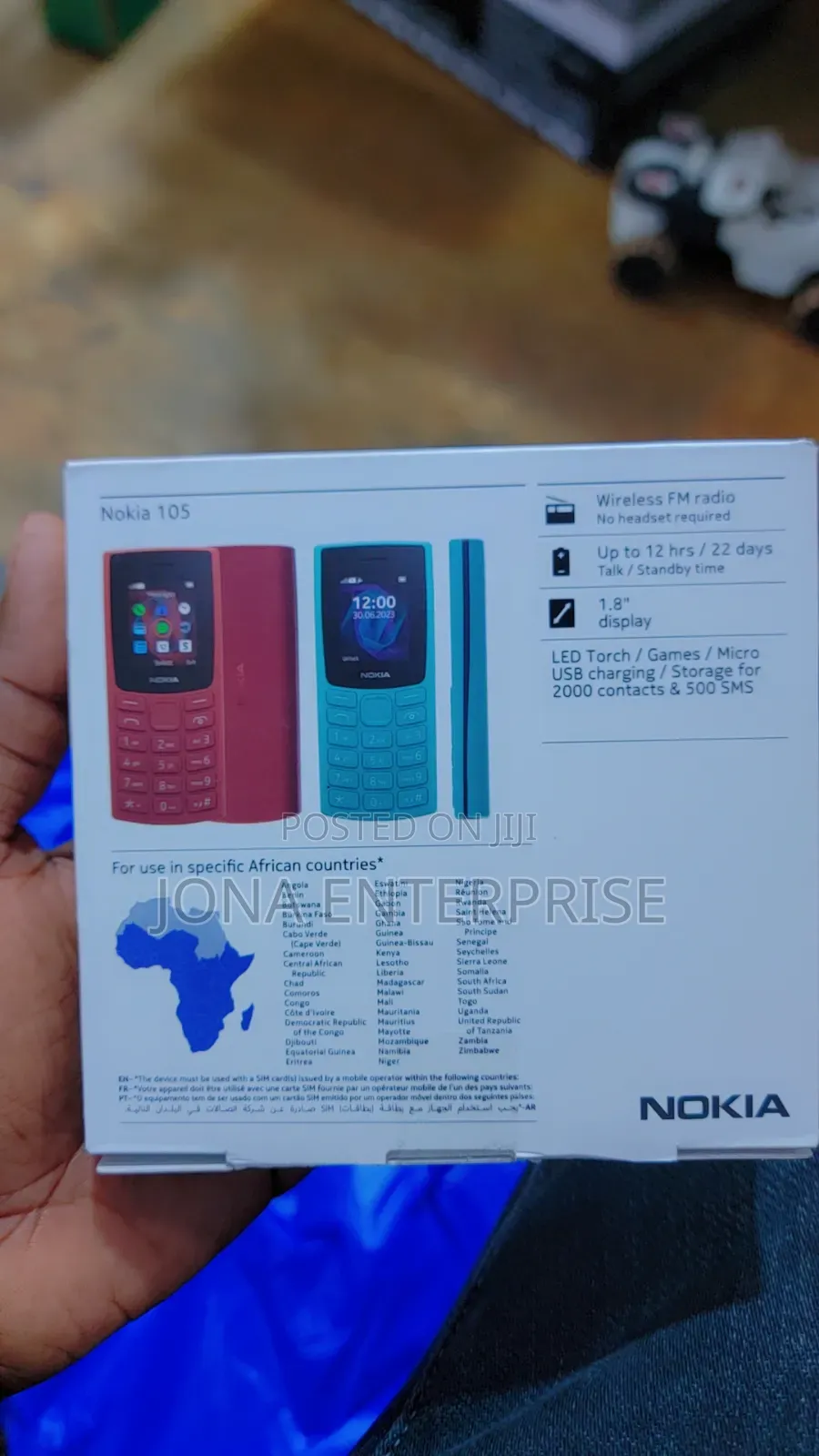 New Nokia 105 Gray