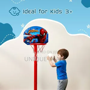 Basketball Set With Adjustable Stand for Kids