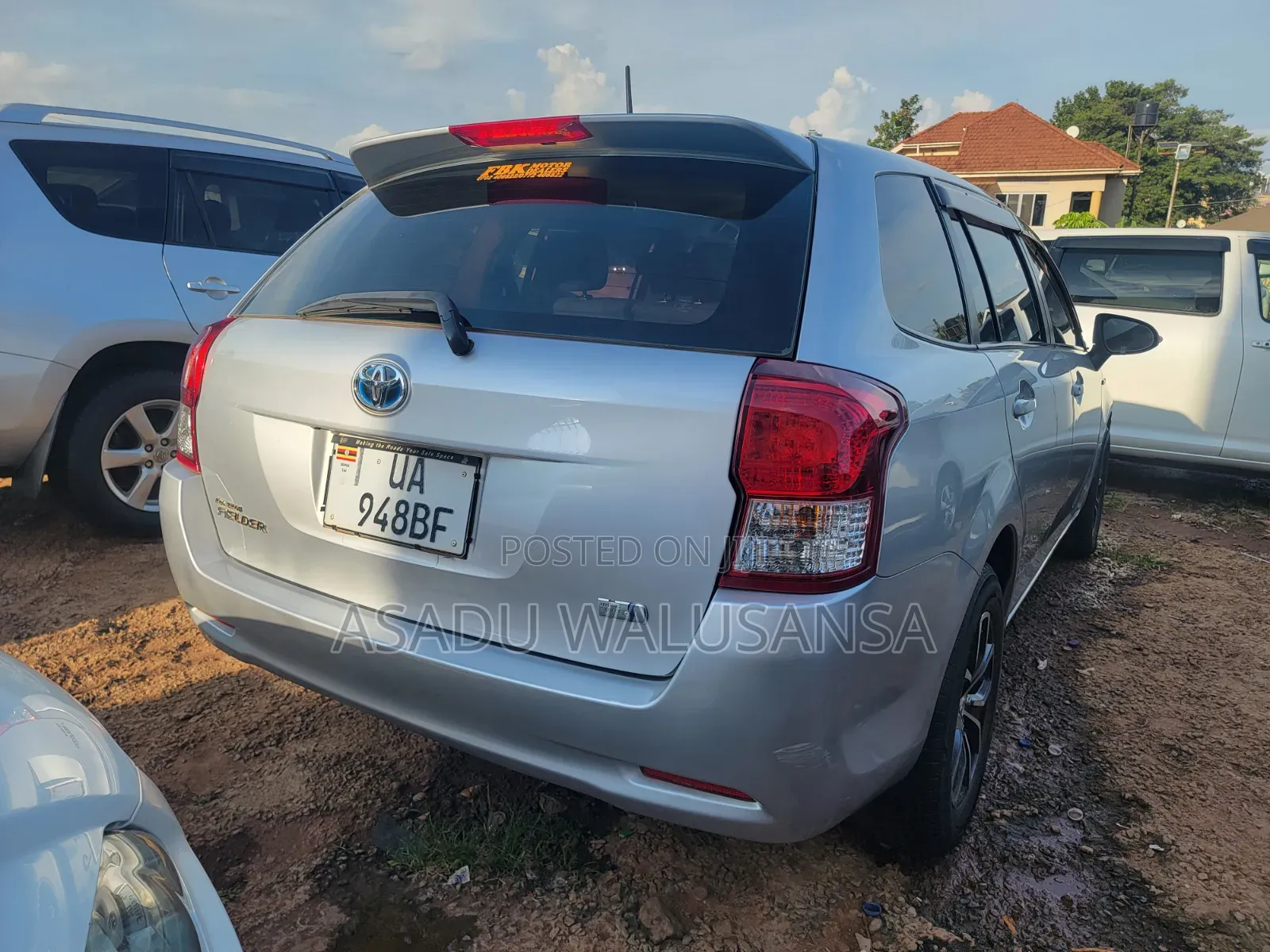 Toyota Corolla Fielder 2016 Silver