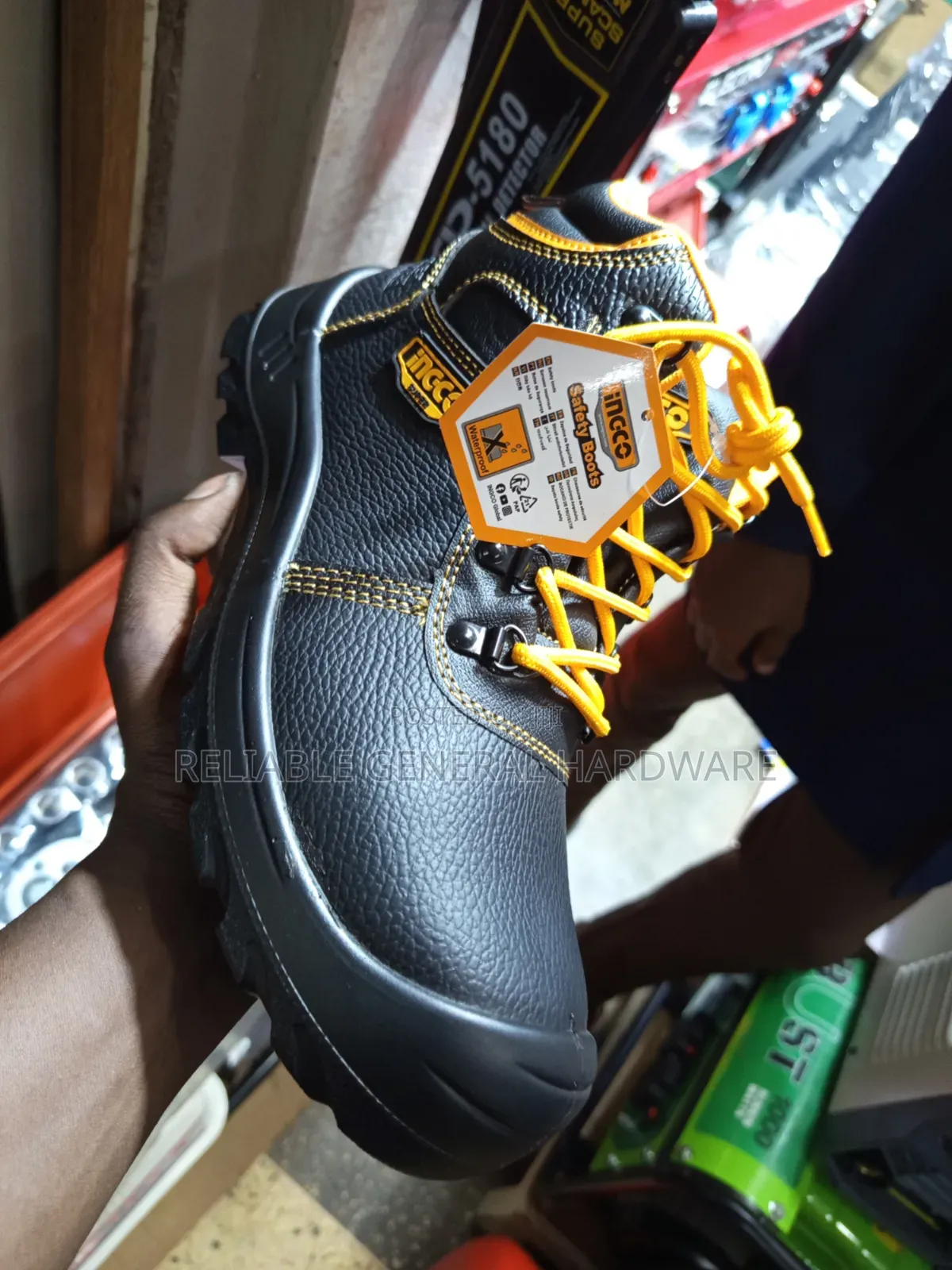 Safety Boots Heavy Duty Any Size(Ingco)