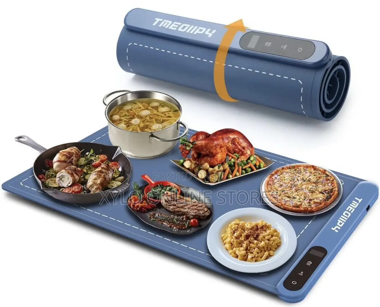 A Portable Electric Food Warming Mat