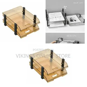 2 Tier Acrylic Desk Organizer