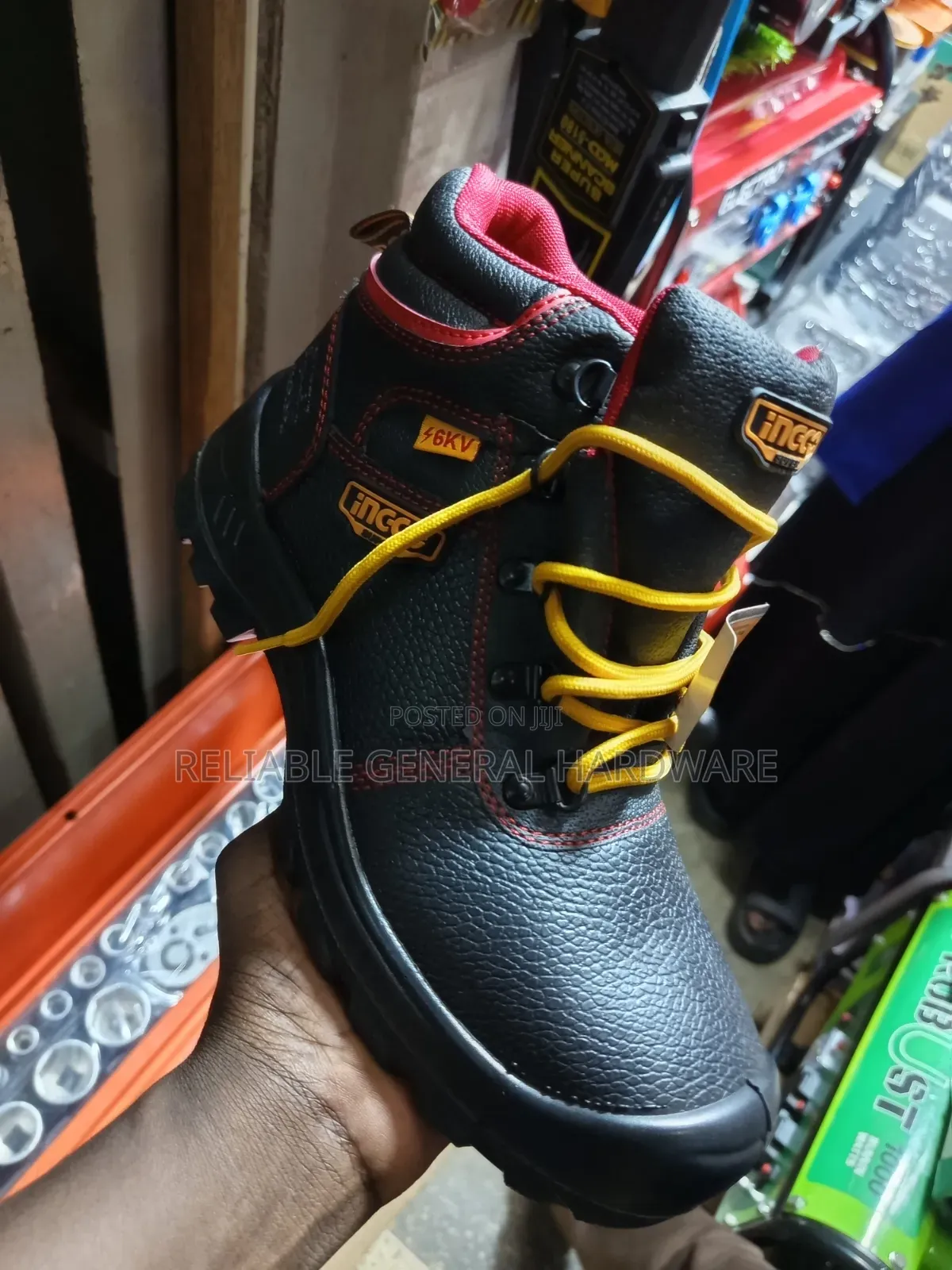 Safety Boots Size 40-46 Heavy Duty Ingco