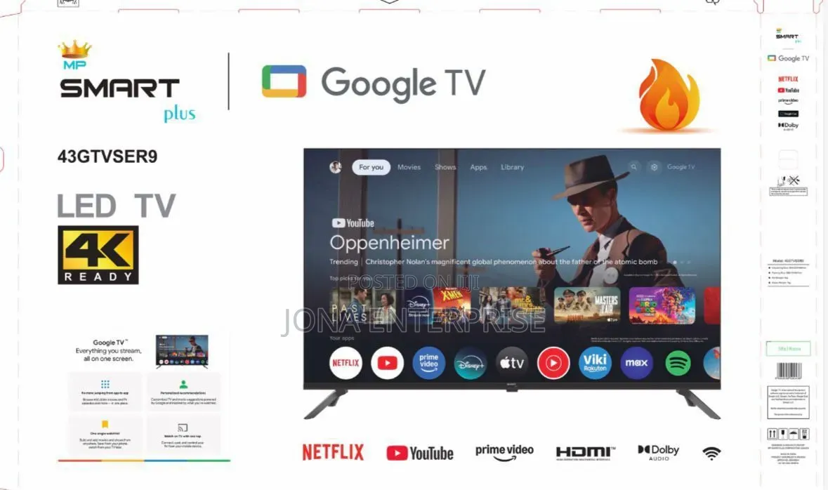 43inch Smartplusgoogle Tv