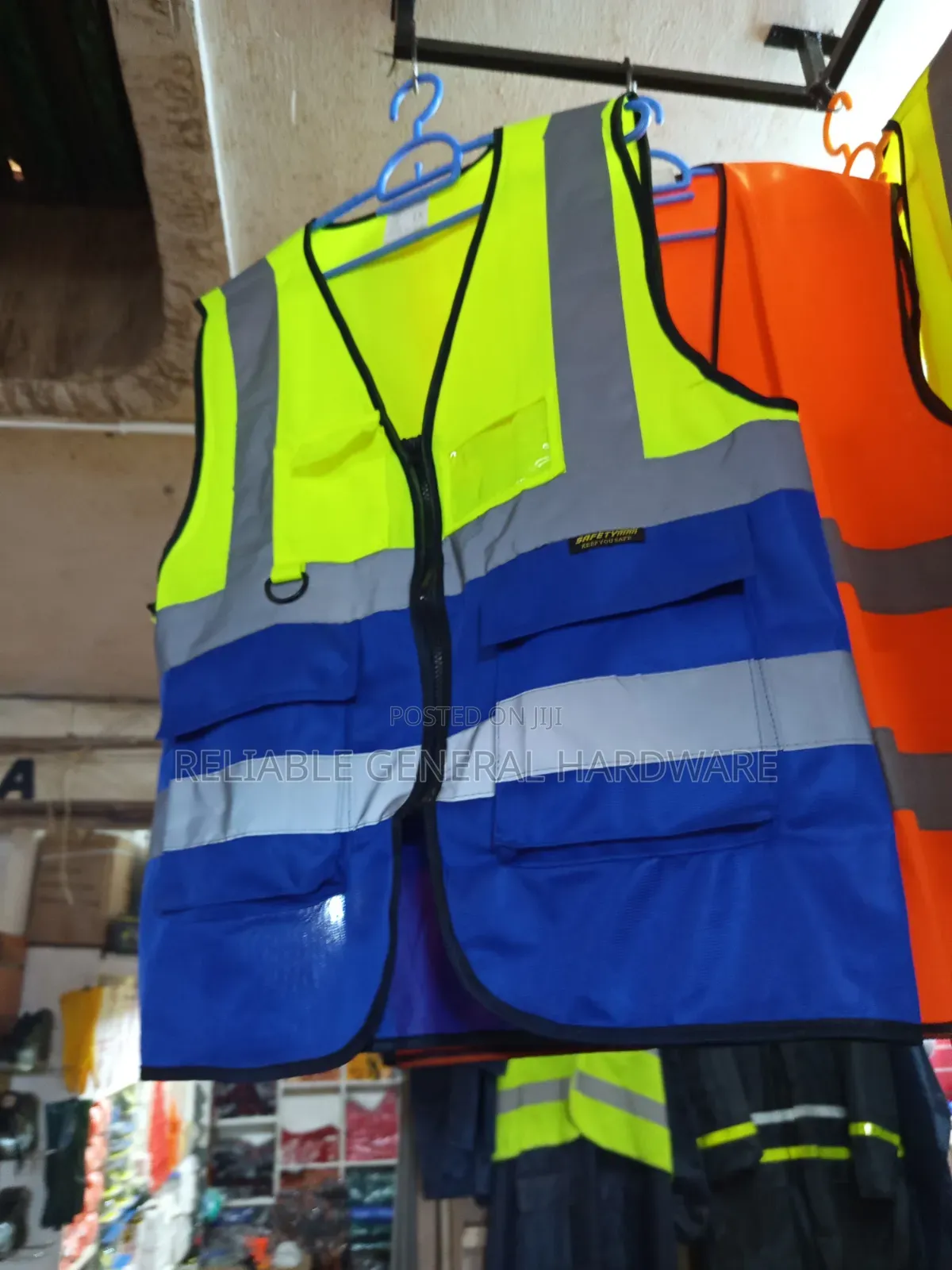 Reflector Jackets Zip Reflectors Multiple Colors