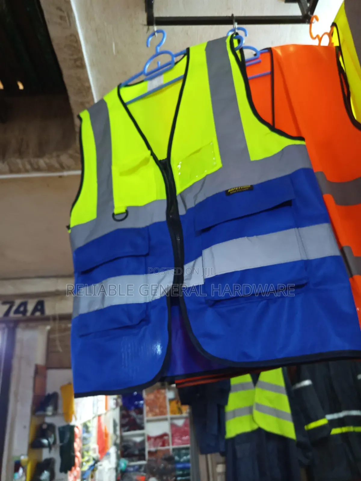 Reflector Jackets Zip Reflectors Multiple Colors