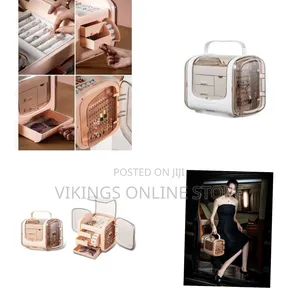 Multi-Functional Portable Jewelry Organizer and Storage Case