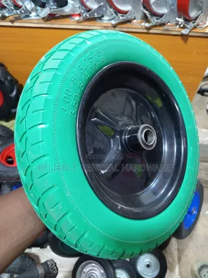 Wheel Barrow Tyre Heavy Duty Use Green