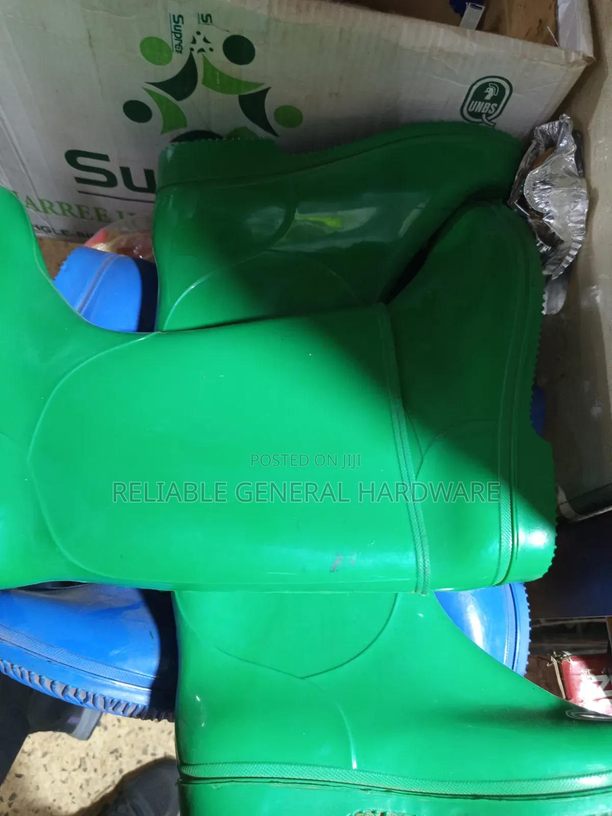 Gumboots Green Normal Any Size