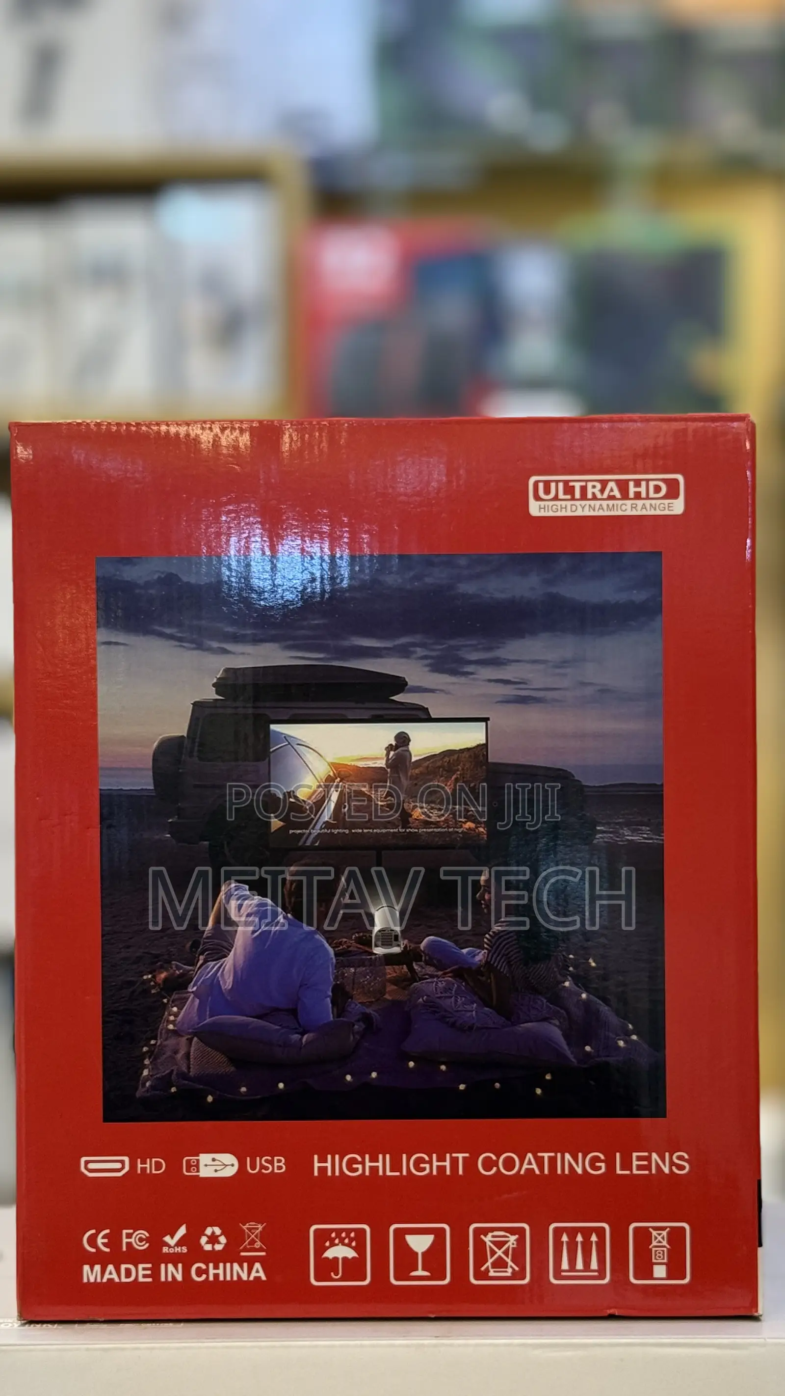 Game Projector With 2 Pads, 2in1 Game Stick, Android Tv