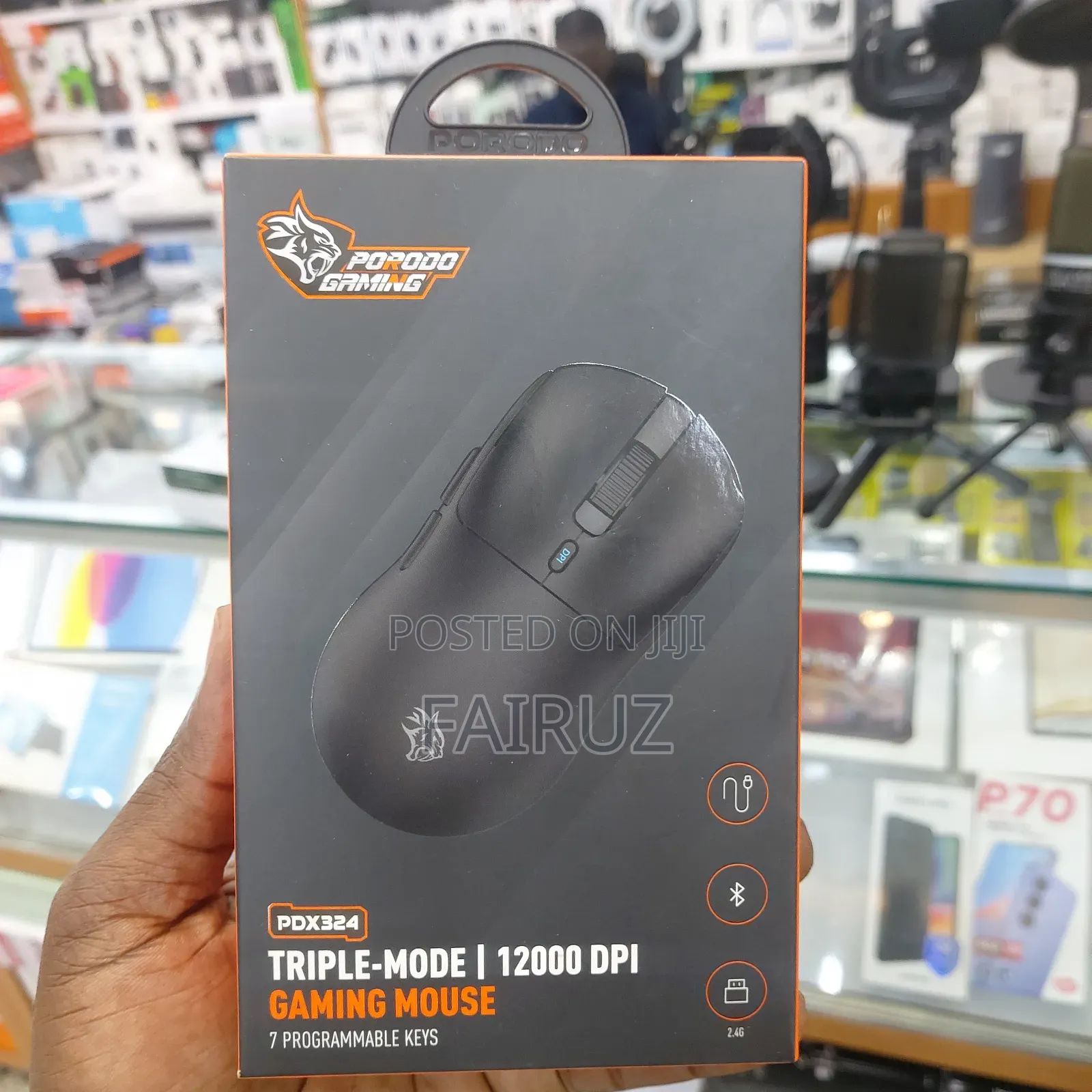 Porodo Triple Mode Gaming Mouse
