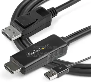 Hdmi to Displayport Cable With Usb Power 30hz Hdmi to Dp Converter