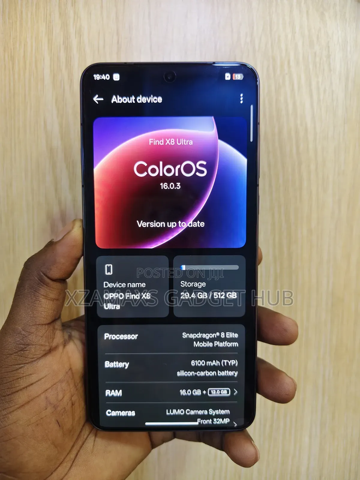 Oppo Find X8 Pro 512 GB Black