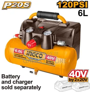 6l Cordless Lithium-Ion Air Compressor