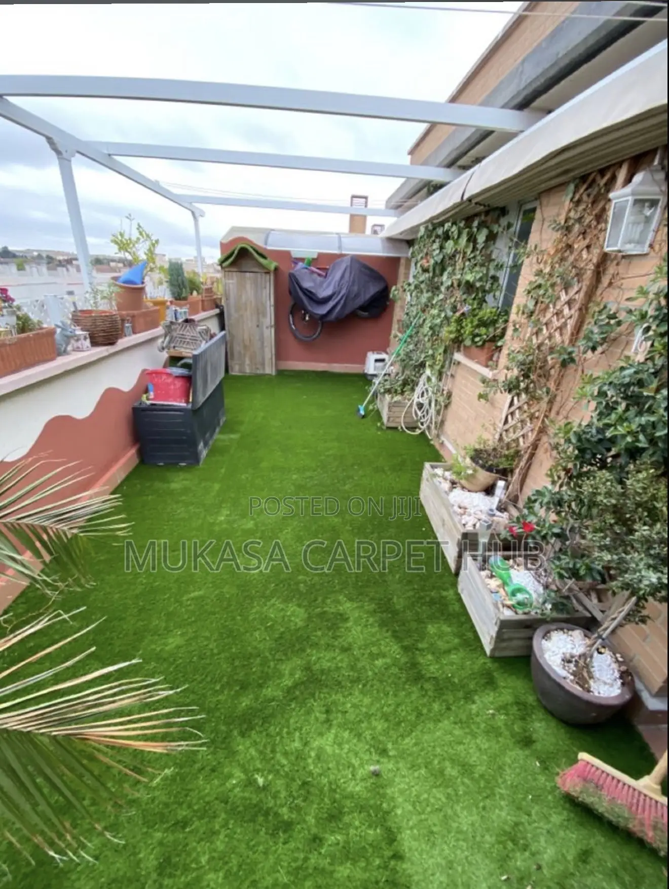 Balcony Artificial Grass Carpet – Modern Home Upgrade
