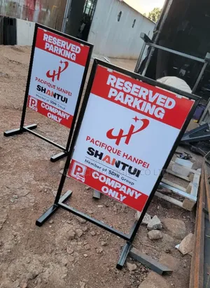 Sign Posts Metallic, Sticker Banners Signage