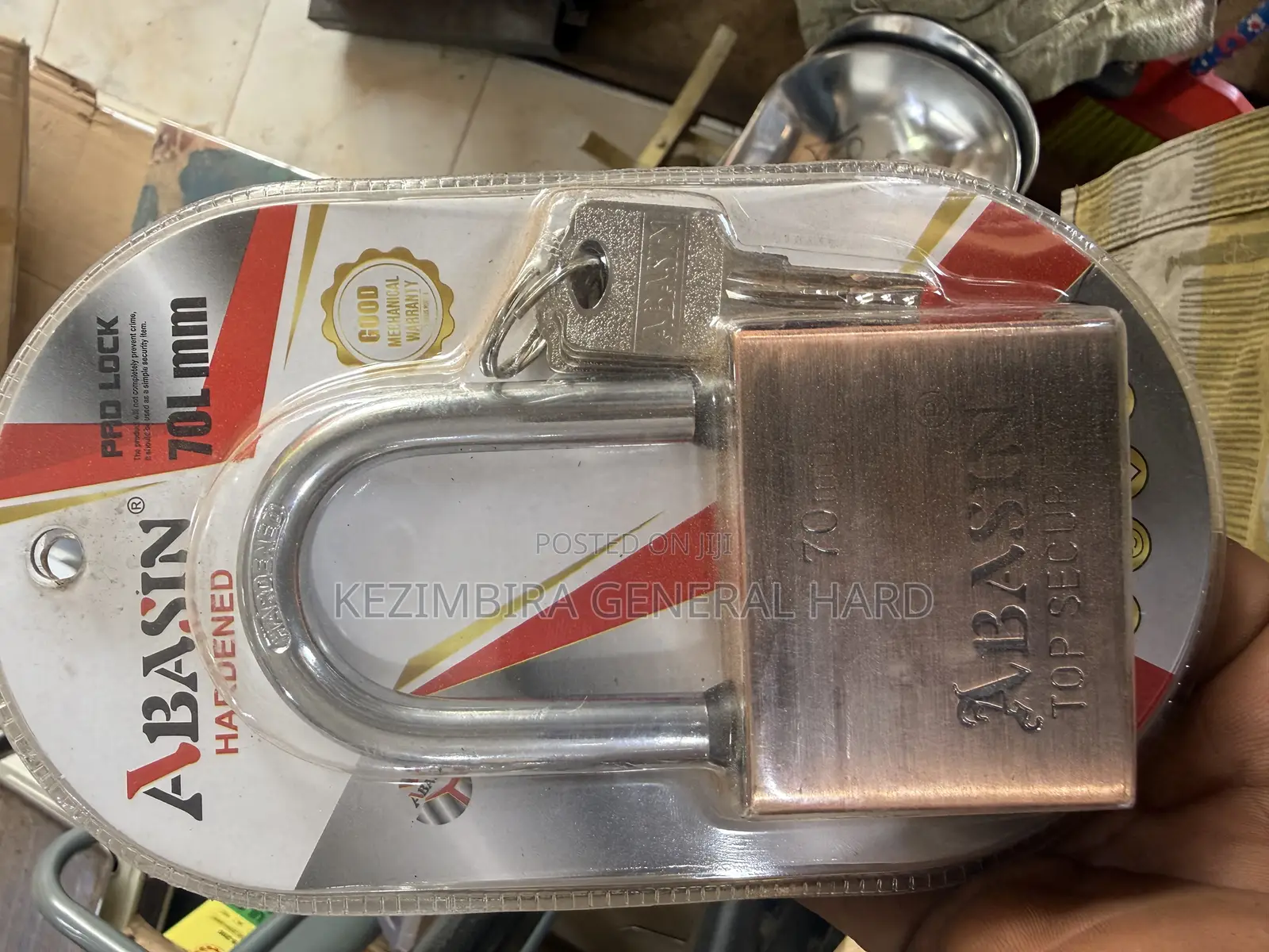 Top Pad Lock Security