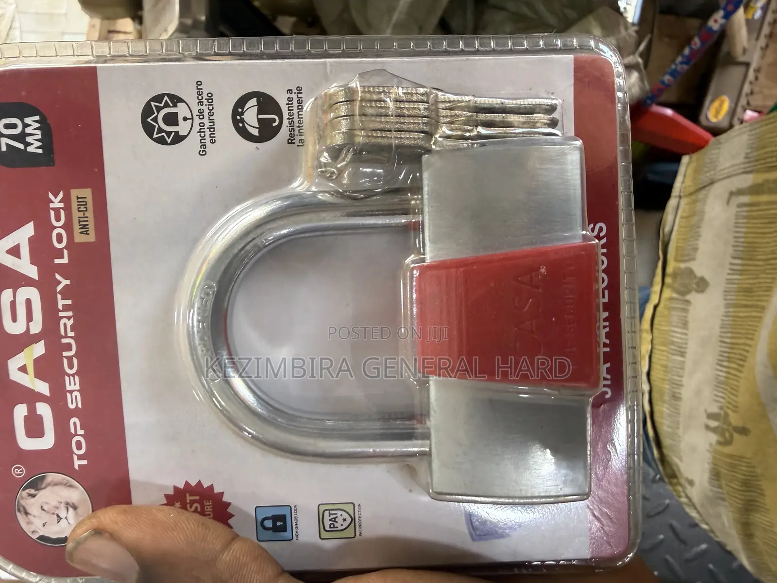 Top Pad Lock Security