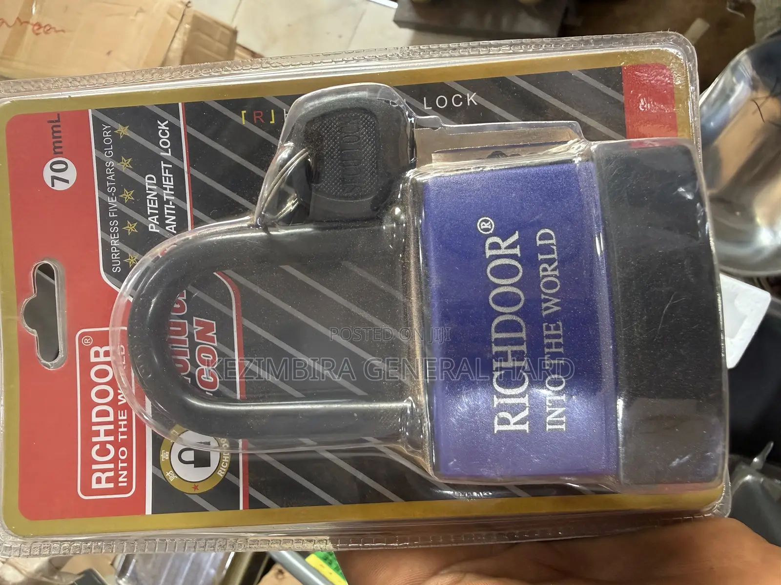 Top Pad Lock Security