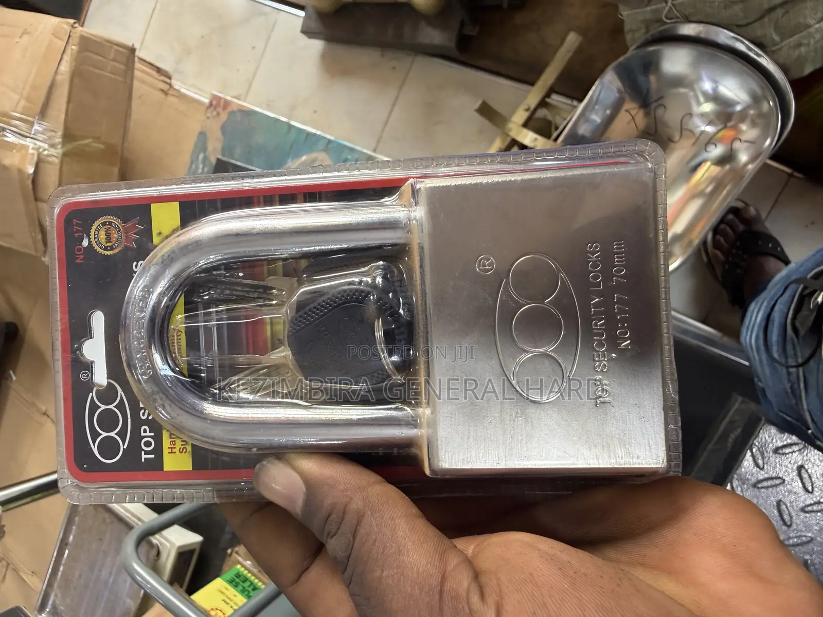 Top Pad Lock Security