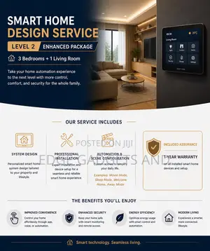 Smart Home Design Service - Level 2 Enhanced Package