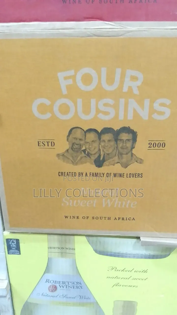 750mls of Four Cousins