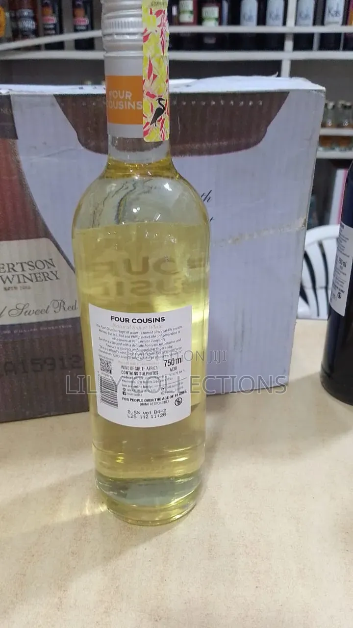 750mls of Four Cousins