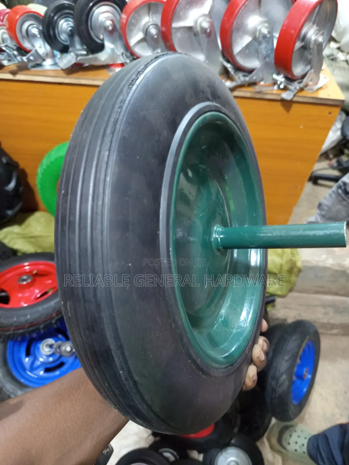 Wheelbarrow Tyre Solid Heavy Duty Use