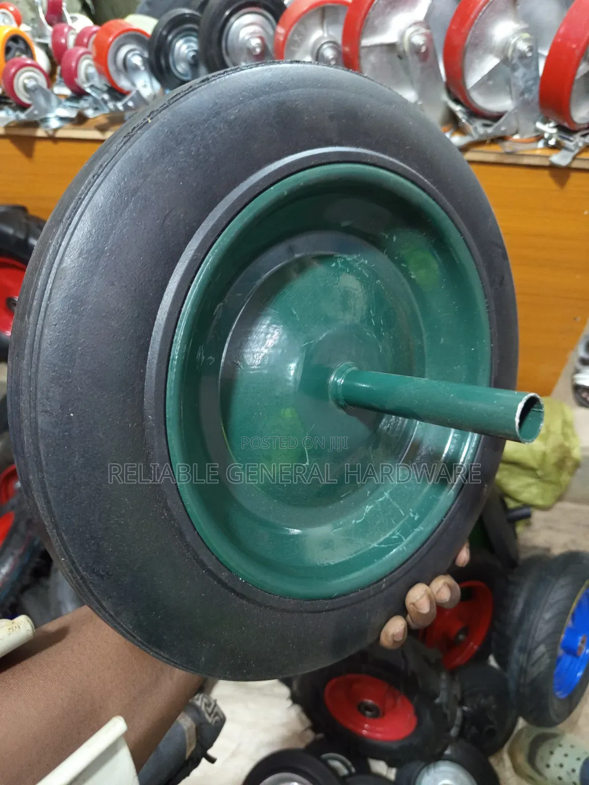Wheelbarrow Tyre Solid Heavy Duty Use