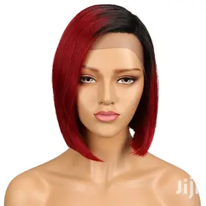 Red Bob Wig