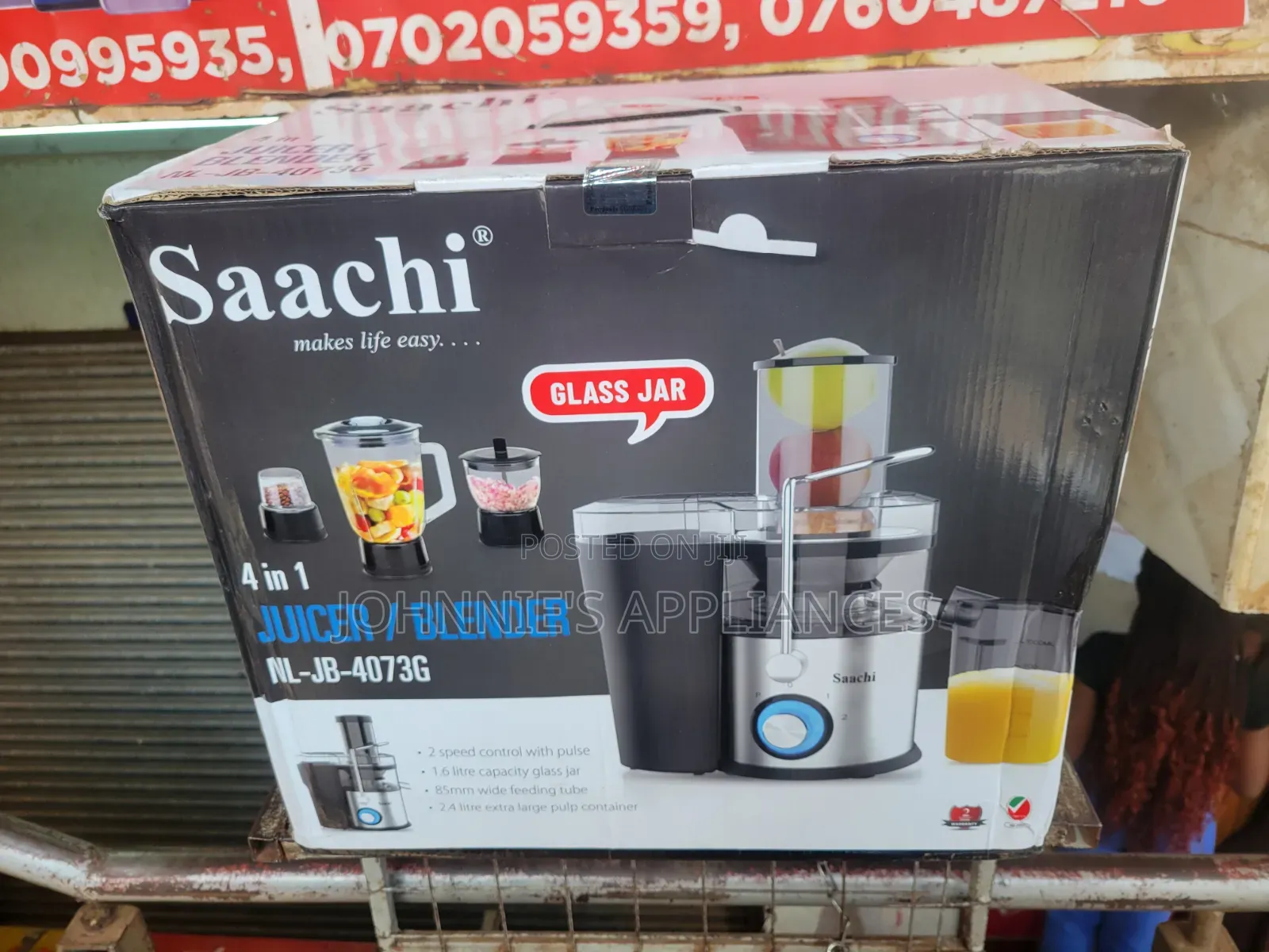 4in1 Saarch Electric Juice Extractor Blender