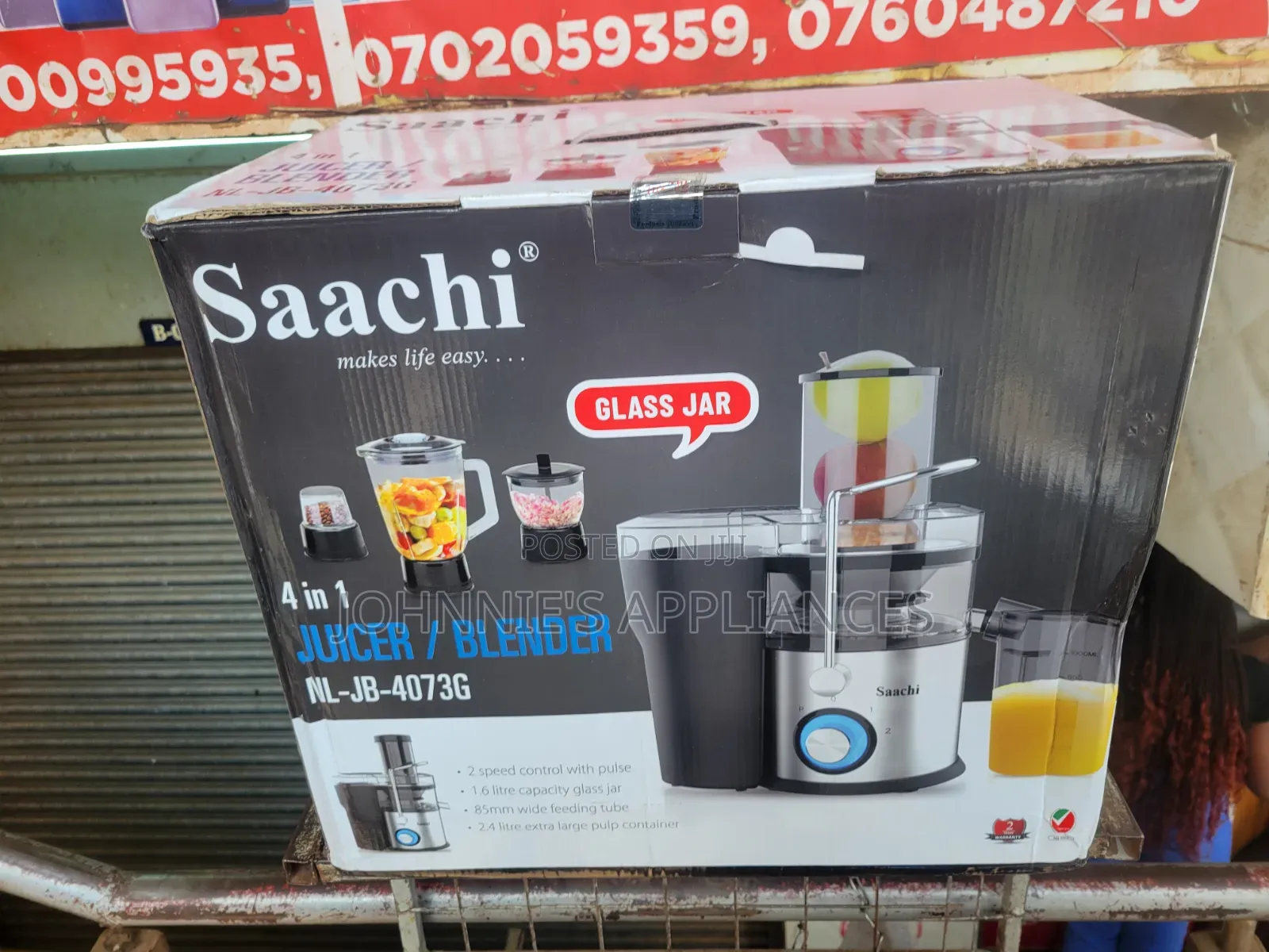 4in1 Saarch Electric Juice Extractor Blender