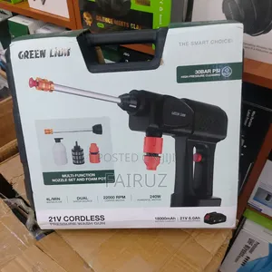 21v Cordless Pressure Washer Gun Greenlion