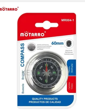 60mm Stainless Steel Directional Pocket Magnetic Compass