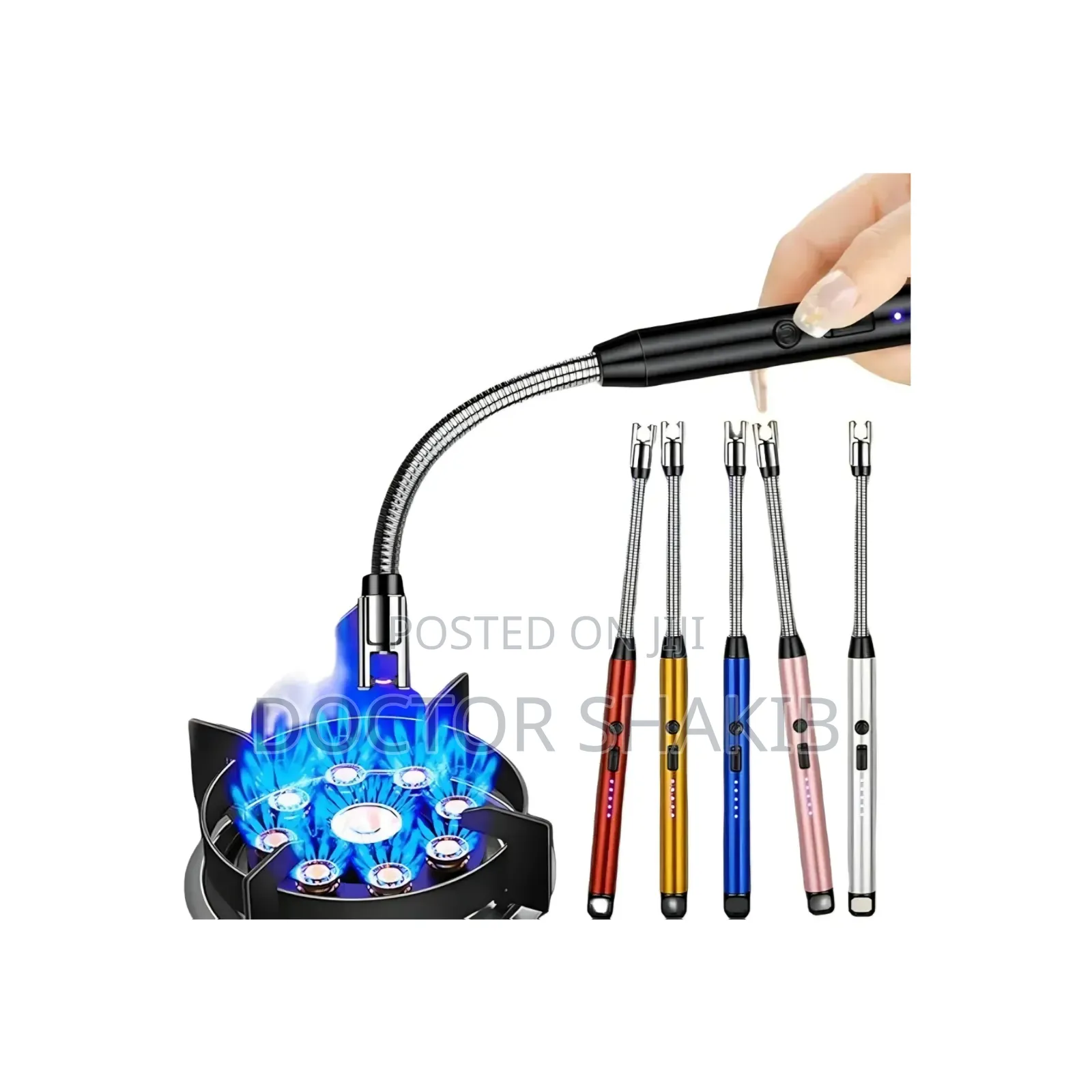 Rechargeable Electric Arc Gas Lighter