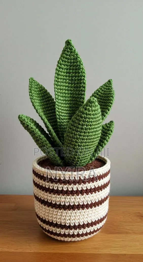 Crochet Flower Pots