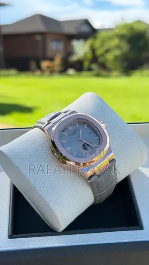 Gold Stainless Steel Case Version of Patek Philippe Nautilus Chronogra