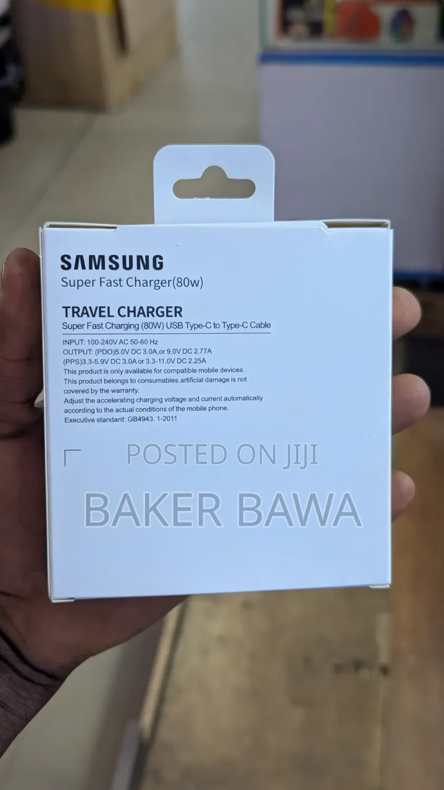 Samsung Chargers Available 80w