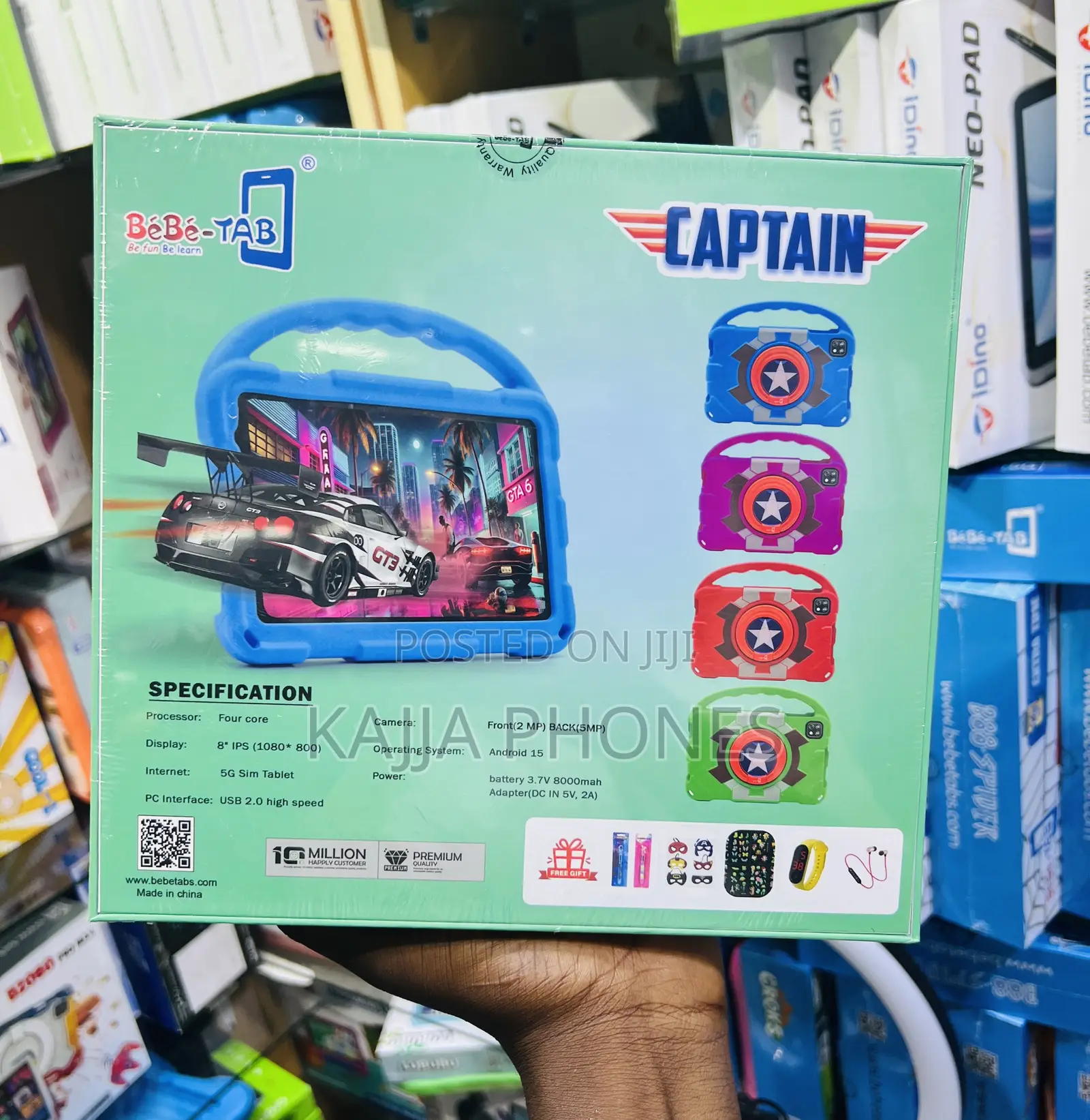 New Bebe Captain 256 GB Black
