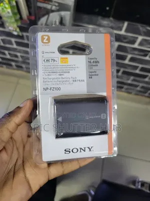 Sony Np-Fz100 Rechargeable Battery for A1, A9, A9 Ii, A7r Iv, A7s