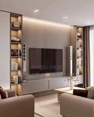 Tv Stands/Wall Unit Tv Stands From 2,000,000/- In Any Colour