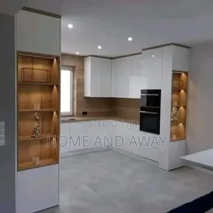 Smart Modern and Well Lit Kitchen Cabinets From 990,000/- Per Meter
