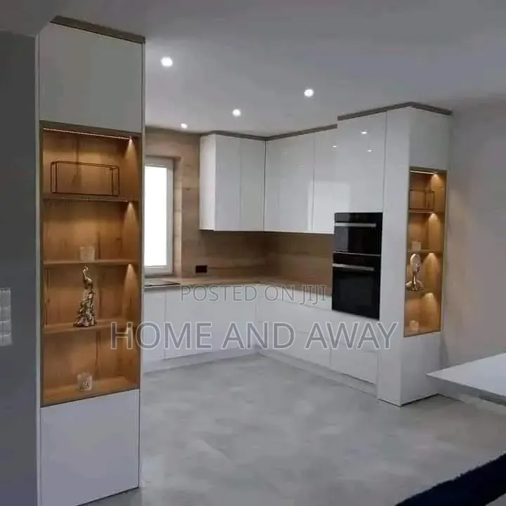 Smart Modern and Well Lit Kitchen Cabinets From 990,000/- Per Meter